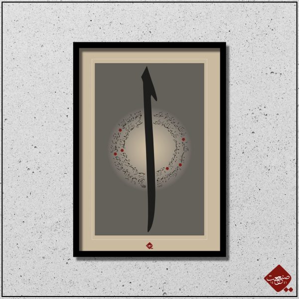 Elif, al-Falaq, an-Nas: Beeindruckende Kalligrafie-Kunst mit tiefer Bedeutung. Einzigartiges Kunstwerk zum Entdecken und Bewundern.