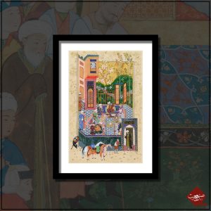 Bei Sanaat: Aşurovs Miniatur-Kunstwerk über Nasreddin Hodscha 's 'Ye kürküm ye'. Osmanische Weisheit trifft Kunst. Jetzt bestellen!