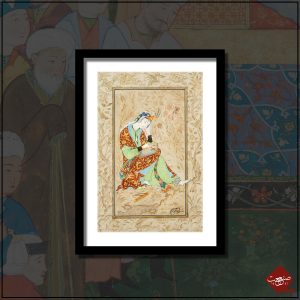 Sanaat präsentiert Hattat Kiz von Cihangir Asurov - eine moderne Interpretation der Kalligrafie. Jetzt ganz einfach bestellen!
