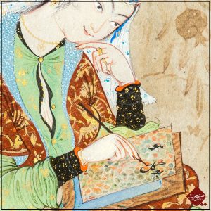 Sanaat präsentiert Hattat Kiz von Cihangir Asurov - eine moderne Interpretation der Kalligrafie. Jetzt ganz einfach bestellen!