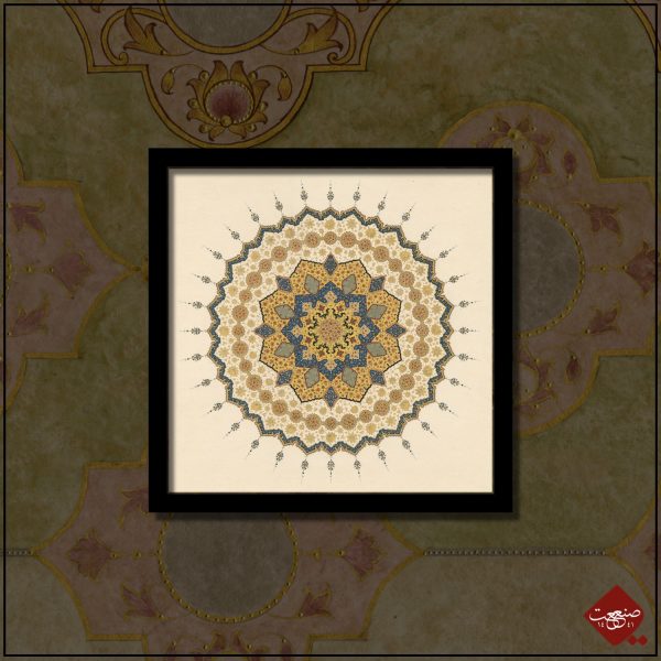 Islamische Poster: Rumi-Design, Tezhip-Kunst - Sanaat
