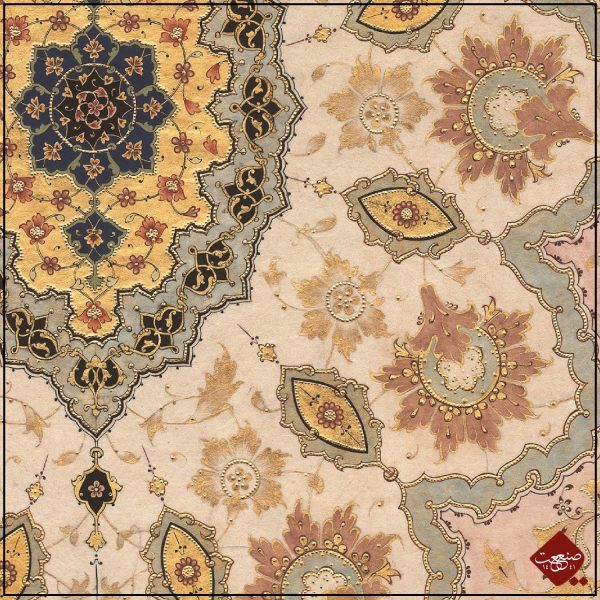 Veredeln Sie Ihre Einrichtung mit faszinierenden islamische Poster: Rumi - Design, feine Ornamente, 24 Karat Blattgold. Inspirierende Kunst für Ihr Zuhause.