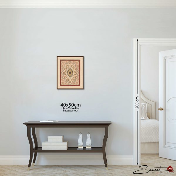 Veredeln Sie Ihre Einrichtung mit faszinierenden islamische Poster: Rumi - Design, feine Ornamente, 24 Karat Blattgold. Inspirierende Kunst für Ihr Zuhause.